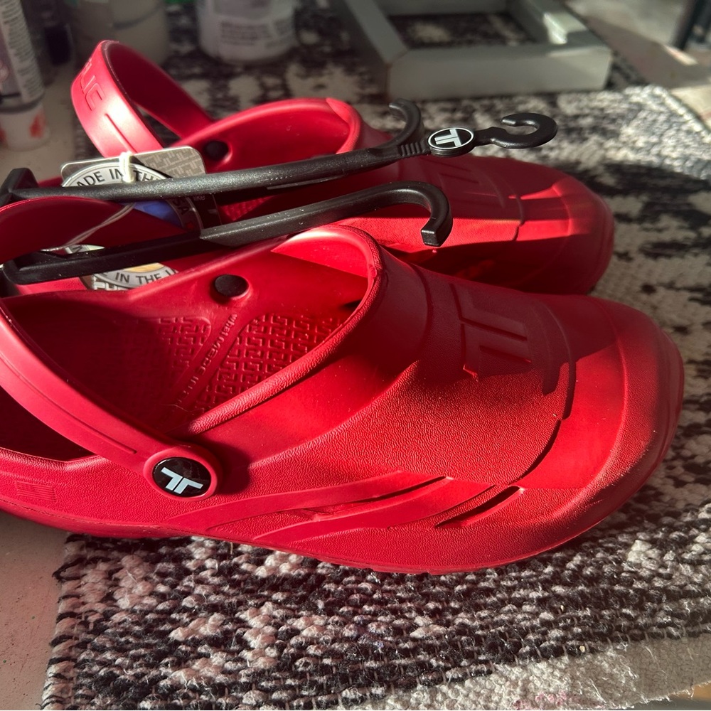 Kids' Red Water Shoes with Strap
